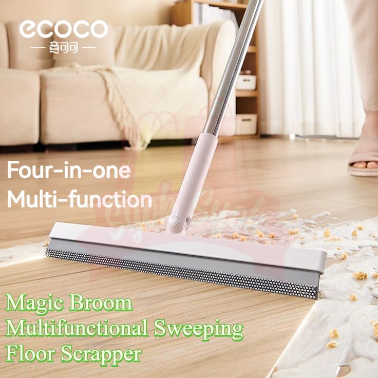 Scrapper broom wiper