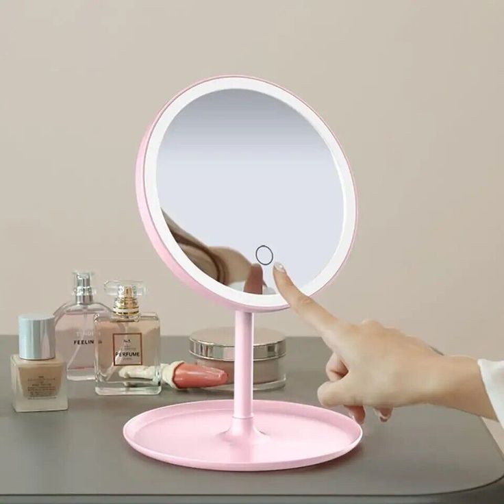 Rechargeable Led makeup mirror