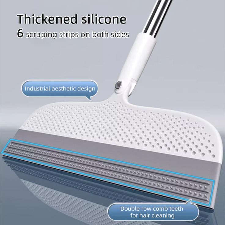 Scrapper broom wiper