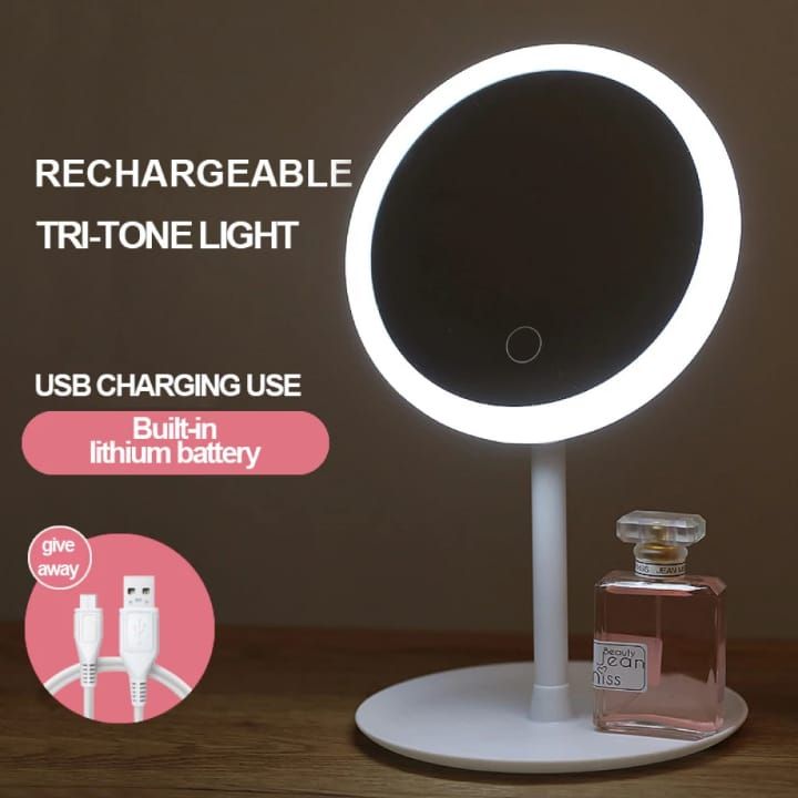Rechargeable Led makeup mirror
