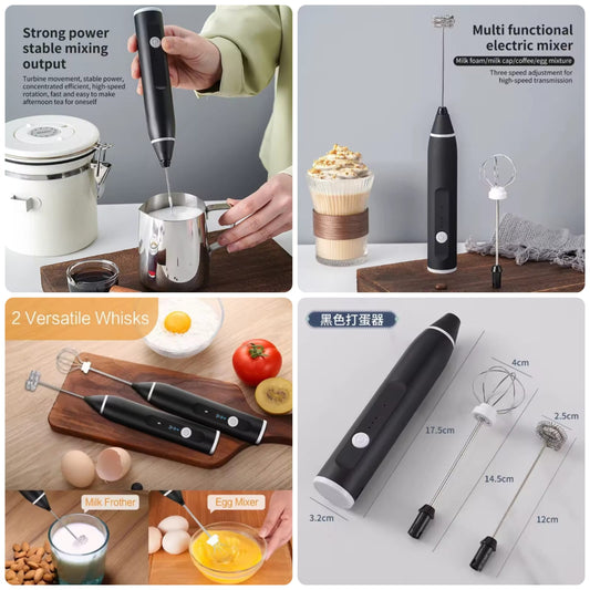 2 in 1 Rechargeable coffee beater☕