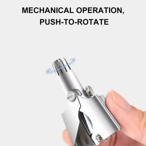 Mannual Nose and Ear hair trimmer
