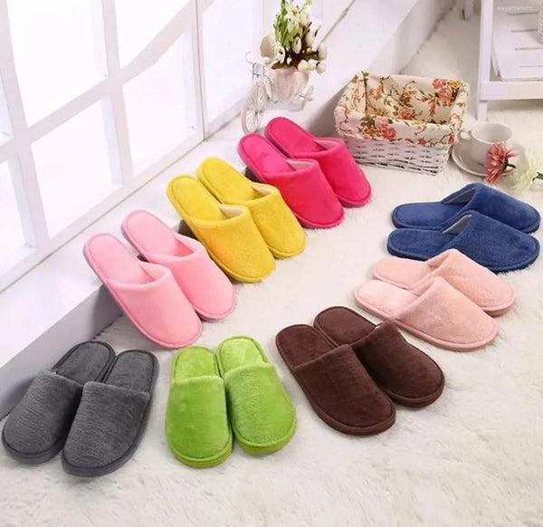 Multi-Colour Soft Cotton Slippers For Men And Women