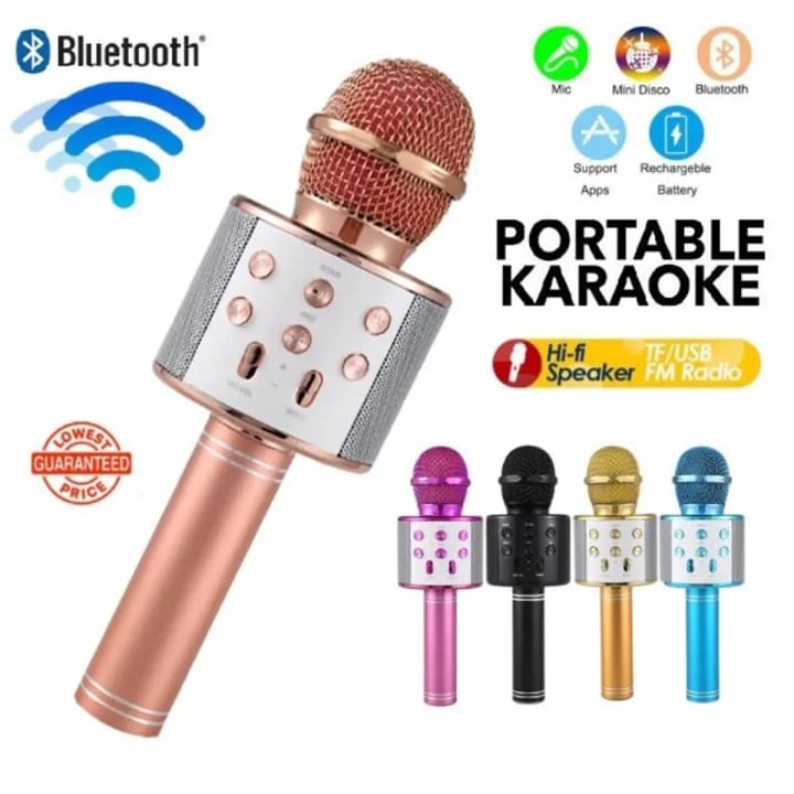 Wireless Microphone Hifi Speaker Sound Effect