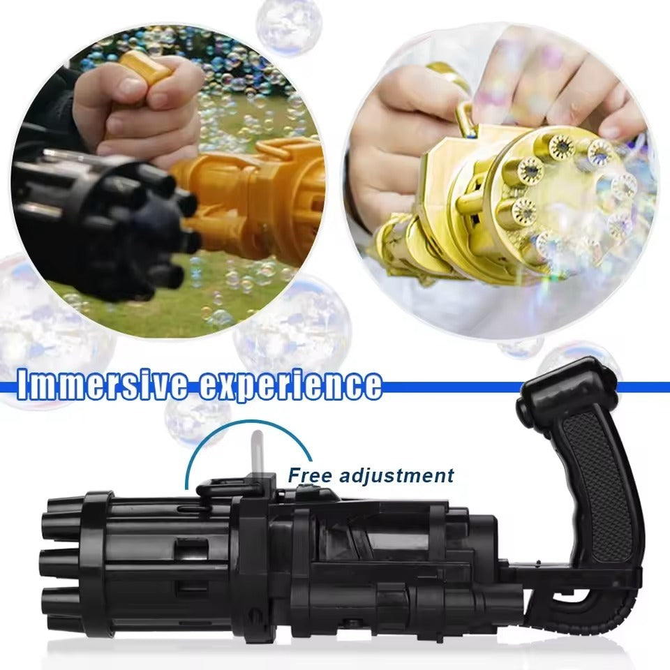 8 Hole Massive Bubble Shooter Gun Toy